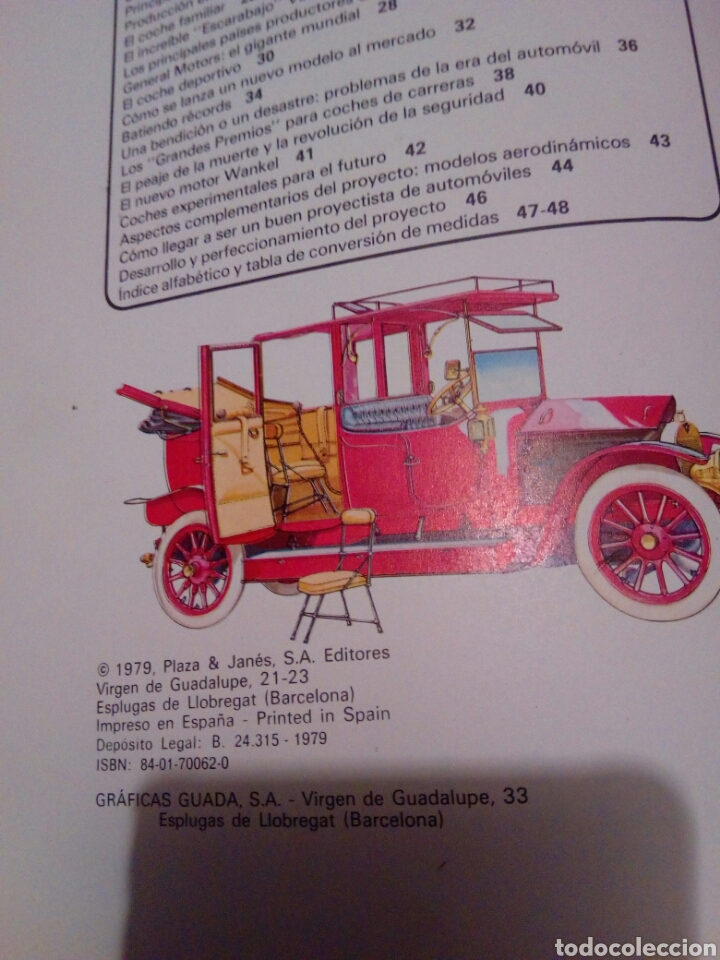 Libros: Libro los coches editorial plaza y janes a&ntilde;o 1979 - Foto 3