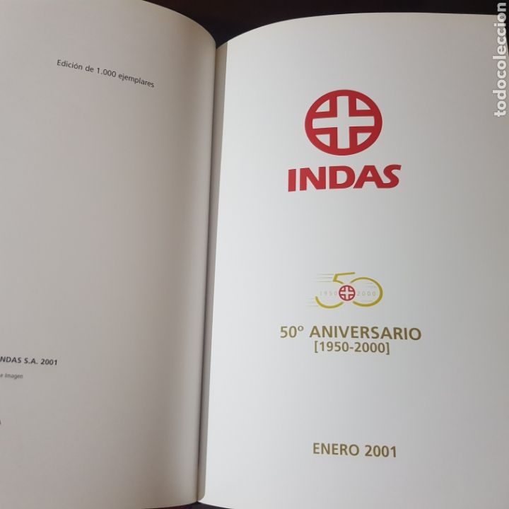 Libros: INDAS LABORATORIOS 50&deg; ANIVERSARIO ( 1950 - 2000 ) - Foto 2