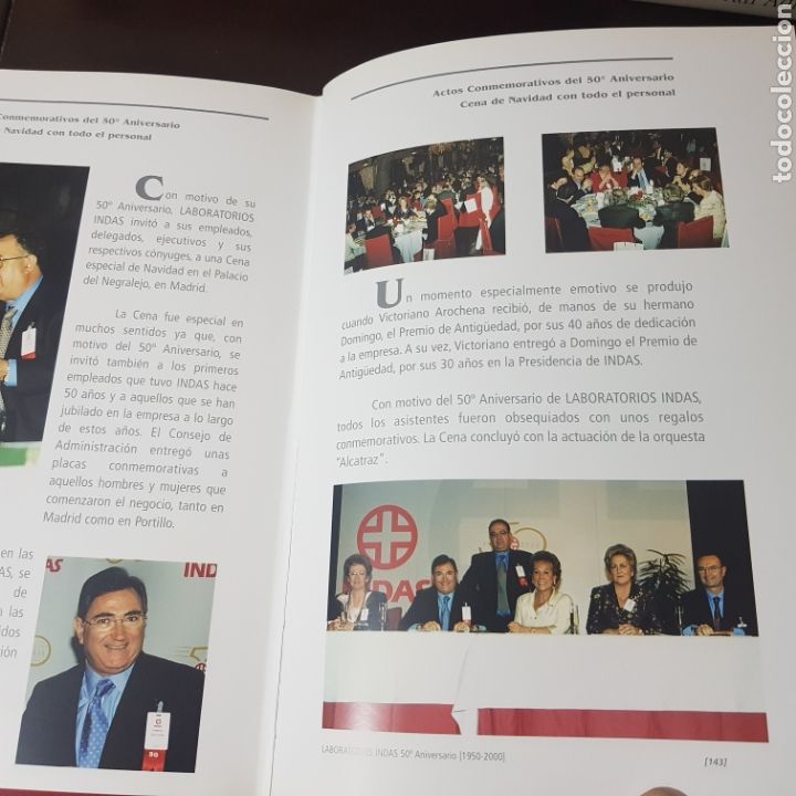 Libros: INDAS LABORATORIOS 50&deg; ANIVERSARIO ( 1950 - 2000 ) - Foto 5