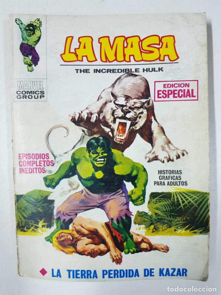 Libros: La Masa, n&ordm; 4. La tierra perdida de Kazar. Vertice, taco - Foto 1