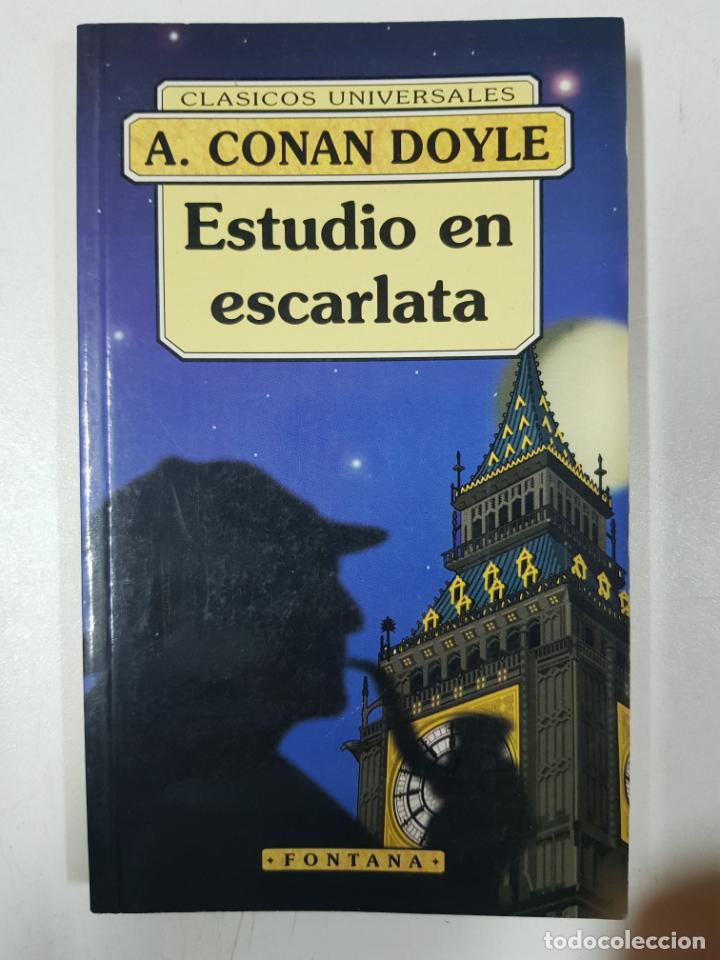 Libros: ESTUDIO EN ESCARLATA / Arthur Conan Doyle - Foto 1