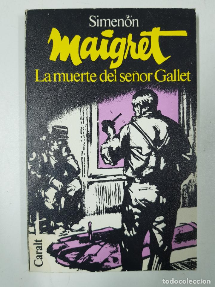 Libros: La muerte del se&ntilde;or Gallet / Georges Simen&oacute;n - Foto 1