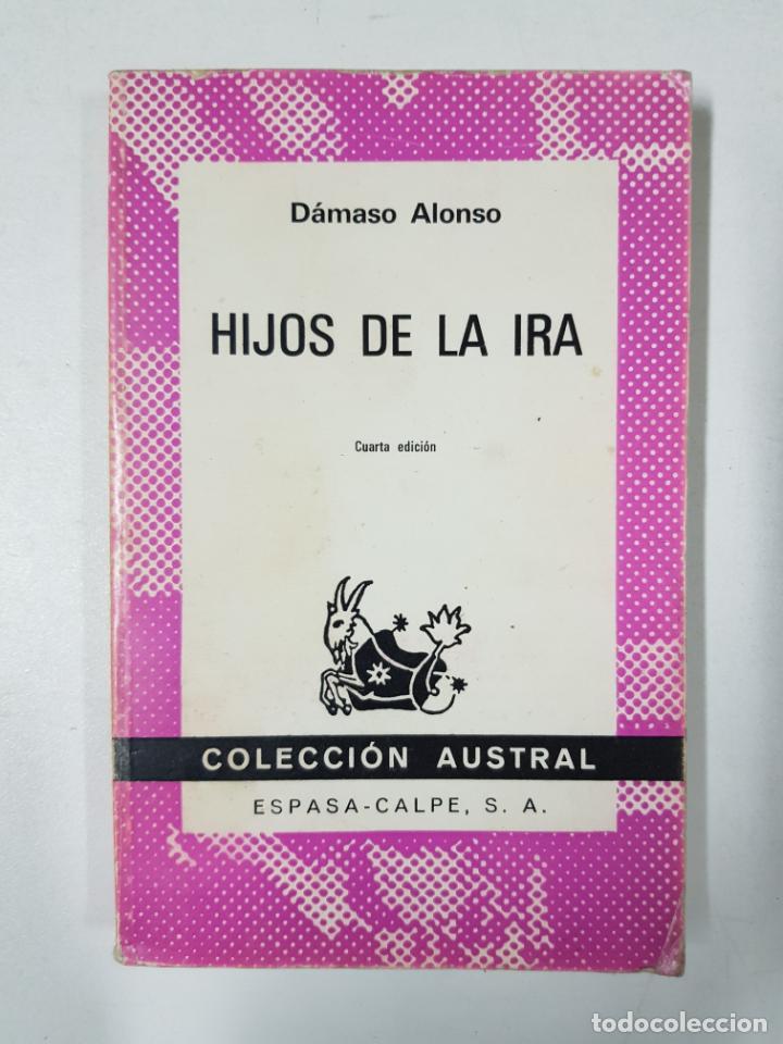Libros: Hijos de la ira / D&aacute;maso Alonso - Foto 1