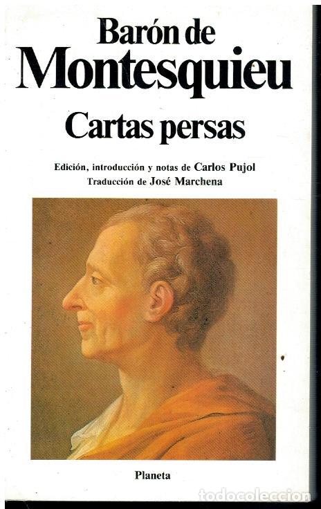 Libros: CARTAS PERSAS. Edici&oacute;n, introducci&oacute;n y notas de Carlos Pujol. - Foto 1