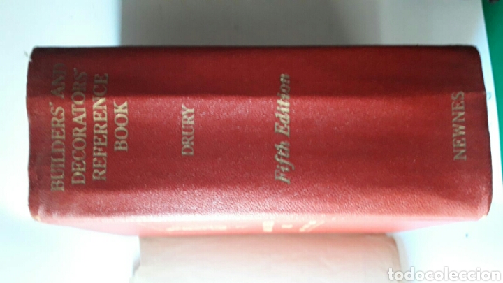 Libros: Builders and decorators reference book. E. Drury. 5 edici&oacute;n. Newnes. En ingl&eacute;s - Foto 4