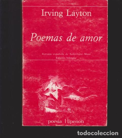 Libros: POEMAS DE AMOR - IRVING LAYTON - Foto 1