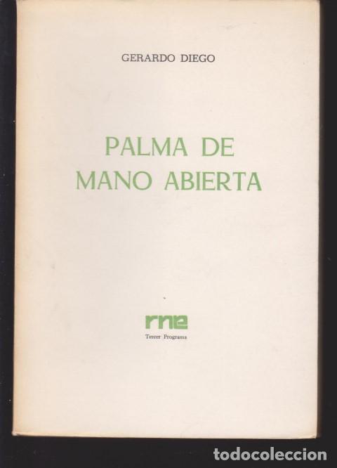 Libros: PALMA DE MANO ABIERTA - GERARDO DIEGO - Foto 1