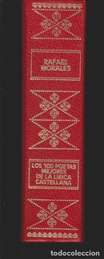 Livres: LOS 100 POETAS MEJORES DE LA LIRICA CASTELLANA - RAFAEL MORALES