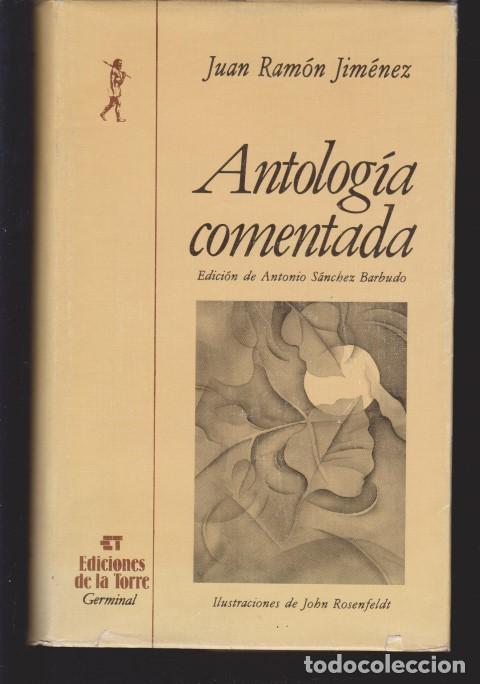 Libros: ANTOLOGIA COMENTADA - JUAN RAMON JIMENEZ - Foto 1