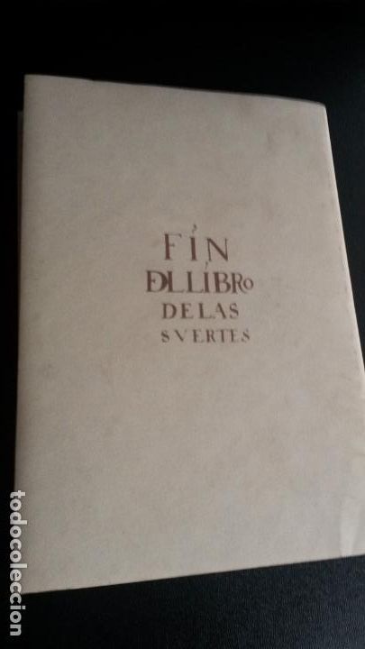Libros: LIBRO DE LAS SVERTES. ANONIMO. EDICION DE ROSA NAVARRO DURAN 1986. - Foto 10