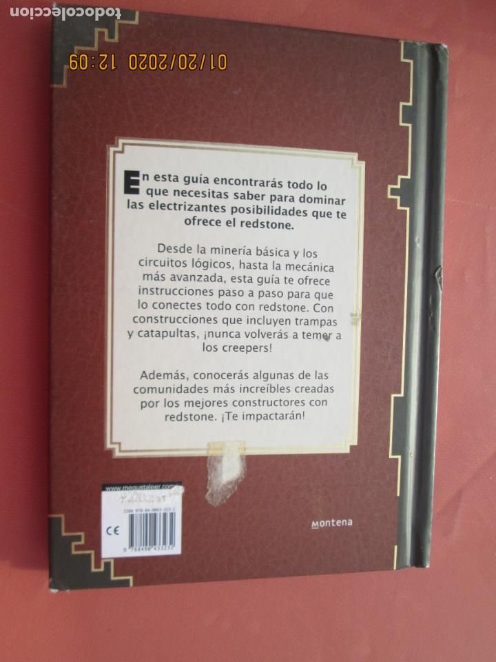 Libros: MINECRAFT  - MOJANG - GUIA REDSTONE - PRIMERA EDICI&Oacute;N 2014. - Foto 2
