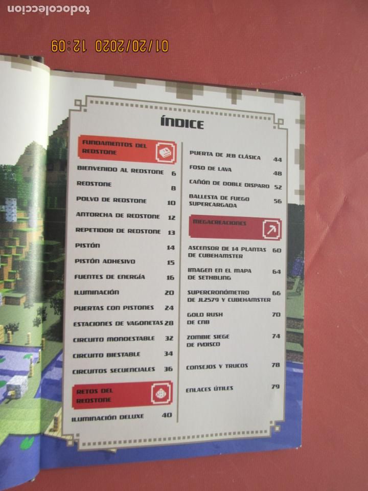 Libros: MINECRAFT  - MOJANG - GUIA REDSTONE - PRIMERA EDICI&Oacute;N 2014. - Foto 3