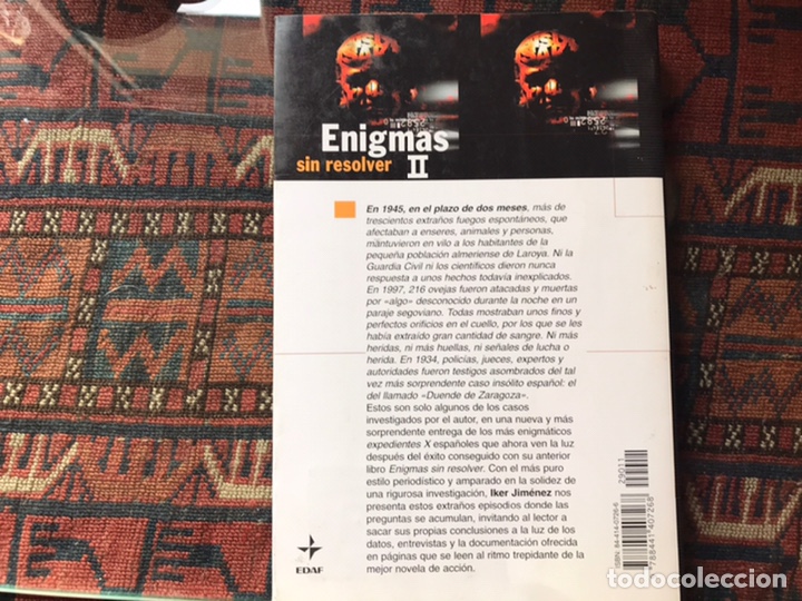 Libros: Enigmas sin resolver II. Iker Jim&eacute;nez - Foto 2