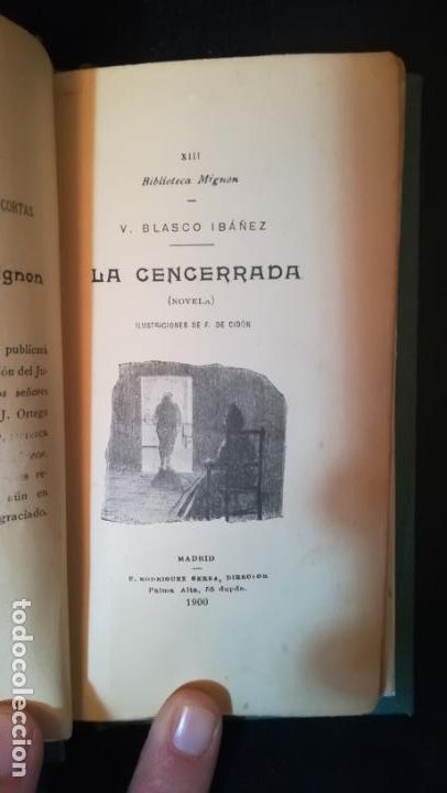 Libros: LA CENCERRADA  - BLASCO IBA&Ntilde;EZ  , V - Foto 2
