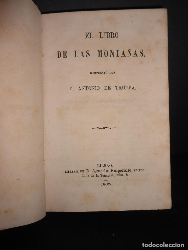 Libros: TRUEBA, Antonio de.- - El Libro de las Monta&ntilde;as. - Foto 1