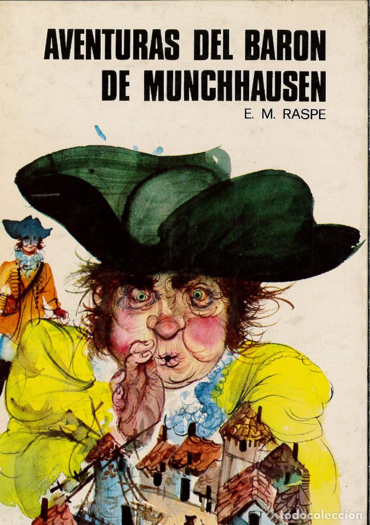 Libros: Aventuras del Bar&oacute;n de Munchhausen - E.M. Raspe - Foto 1