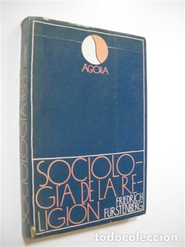 Libros: SOCIOLOGIA DE LA RELIGION - FRIEDRICH F&Uuml;RSTENBERG - Foto 1