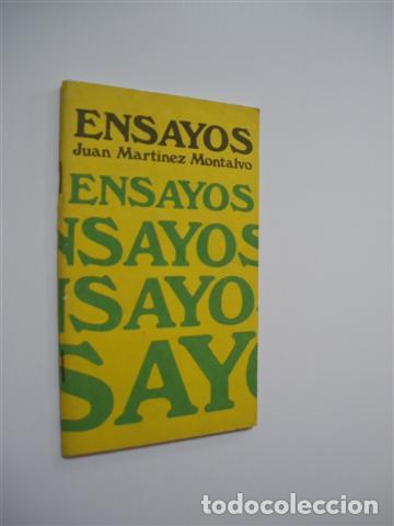 Libros: ENSAYOS - JUAN MARTINEZ MONTALVO - Foto 1