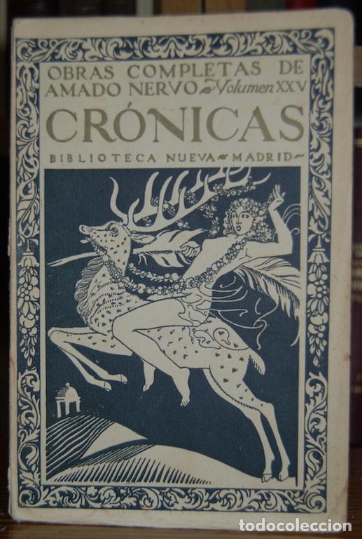Libros: CRONICAS. (Volumen XXV) - NERVO, Amado - Foto 1