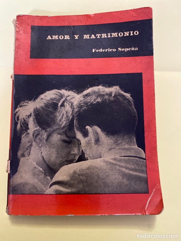 Libros: Libro. Amor y matrimonio. Federico Sope&ntilde;a. - Foto 1