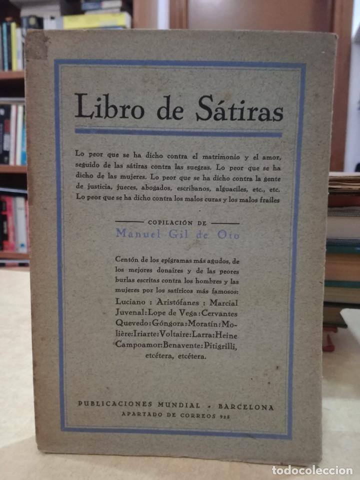 Libros: LIBRO DE S&Aacute;TIRAS. - MANUEL GIL DE OTO. - Foto 1