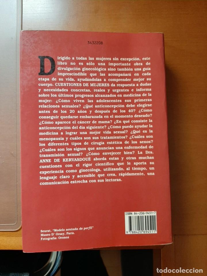 Libros: LIBRO CUESTIONES DE MUJERES .1995. - Foto 2