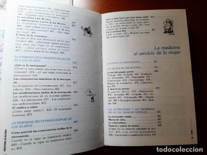 Libros: LIBRO CUESTIONES DE MUJERES .1995. - Foto 7