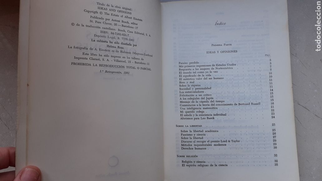Libros: Mis ideas y opiniones. Albert Einstein - Foto 8