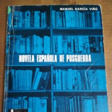 Libros: MANUEL GARCÍA VIÑÓ - NOVELA ESPAÑOLA DE POSGUERRA