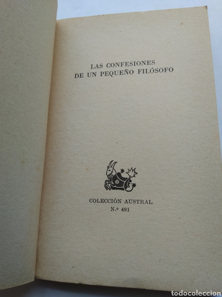 Libros: LAS. CONFESIONES DE UN PEQUE&Ntilde;O FILOSOFO/AZOR&Iacute;N - Foto 2
