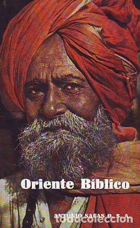 Libros: ORIENTE BIBLICO - ANTONIO SALAS
