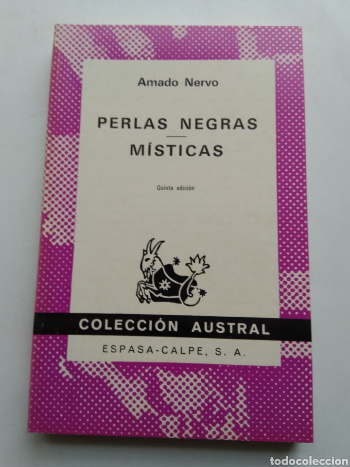 Libros: PERLAS NEGRAS/M&Iacute;STICAS/AMADO NERVO - Foto 1