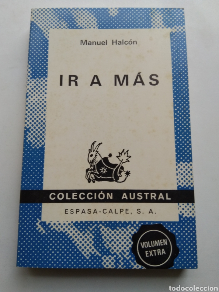 Libros: IR A MAS/MANUEL HALC&Oacute;N - Foto 1