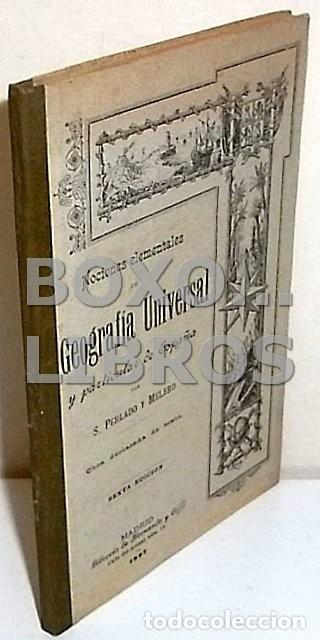 Libros: PERLADO Y MELERO, S. Nociones elementales de Geograf&iacute;a Universal
