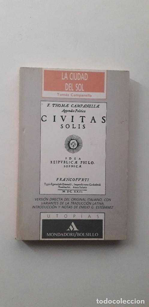 Libros: LA CIUDAD DEL SOL - TOMMASO CAMPANELLA - Foto 1