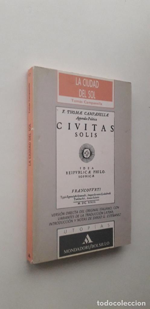 Libros: LA CIUDAD DEL SOL - TOMMASO CAMPANELLA - Foto 2