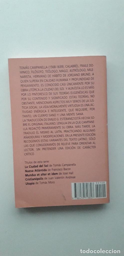 Libros: LA CIUDAD DEL SOL - TOMMASO CAMPANELLA - Foto 3