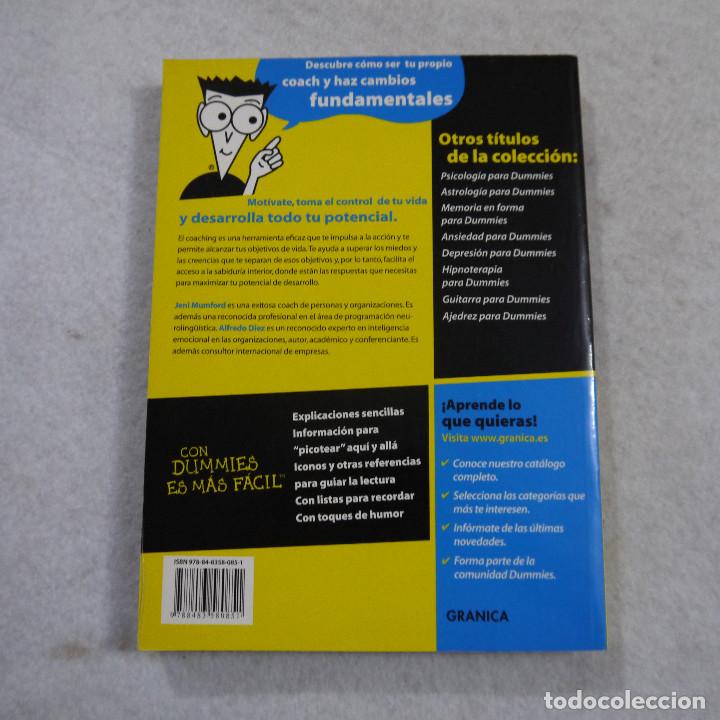 Libros: COACHING PARA DUMMIES - VARIOS AUTORES - EDICIONES GRANICA - 2008 - Foto 2