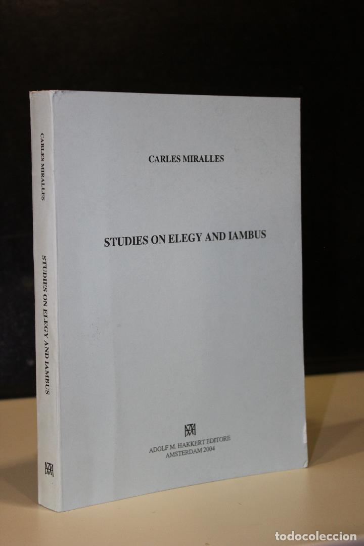 Libros: Studies on Elegy and Iambus - Carles Miralles - Foto 1