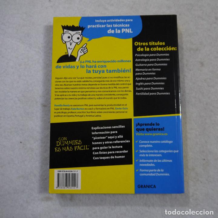 Libros: PNL PARA DUMMIES - VARIOS AUTORES - EDICIONES GRANICA - 2008 - Foto 2