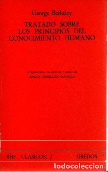Libros: TRATADO SOBRE LOS PRINCIPIOS DEL CONOCIMIENTO HUMANO. - BERKELEY, George. - Foto 1