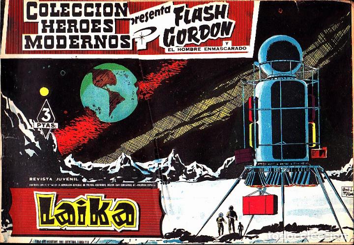 Libros: FLASH GORDON Y EL HOMBRE ENMASCARADO. LAIKA. - BARRY, Dan. - Foto 1