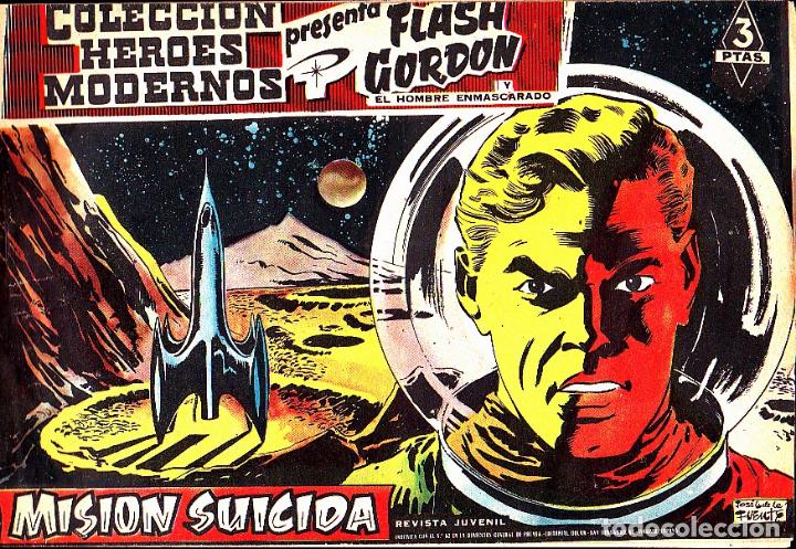 Libros: FLASH GORDON Y EL HOMBRE ENMASCARADO. MISION SUICIDA. - BARRY, Dan. - Foto 1