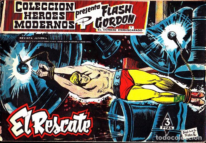 Libros: FLASH GORDON Y EL HOMBRE ENMASCARADO. EL RESCATE. - BARRY, Dan. - Foto 1