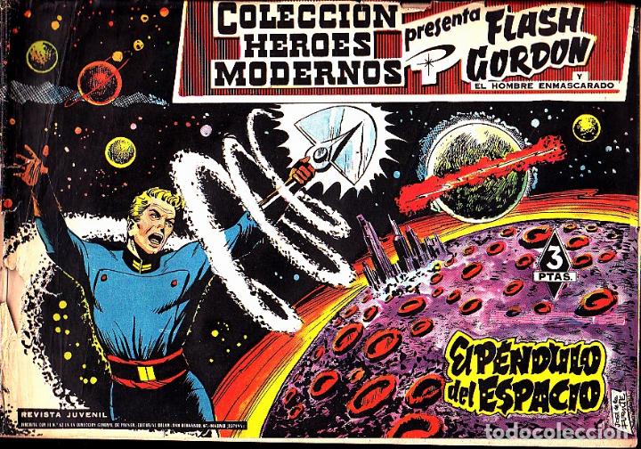 Libros: FLASH GORDON Y EL HOMBRE ENMASCARADO. EL PENDULO DEL ESPACIO. - BARRY, Dan. - Foto 1