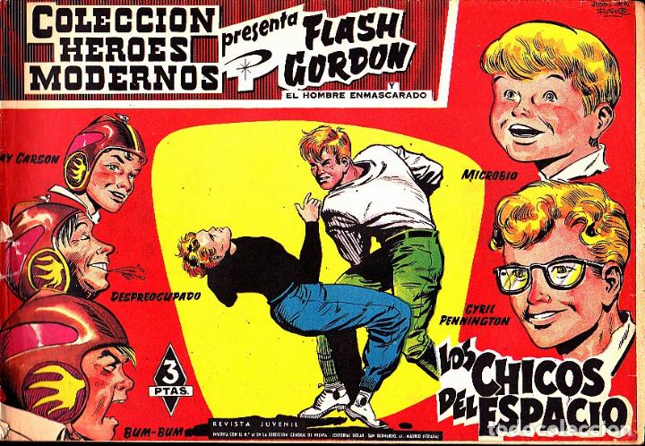 Libros: FLASH GORDON Y EL HOMBRE ENMASCARADO. LOS CHICOS DEL ESPACIO. - BARRY, Dan. - Foto 1