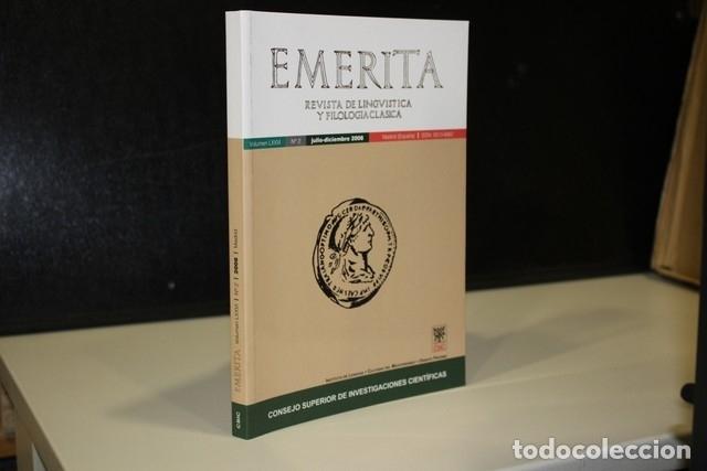 Libri di seconda mano: EMERITA. Revista de ling&uuml;&iacute;stica y filolog&iacute;a cl&aacute;sica. Volumen LXXVI. N.&ordm; 2. - Vv.aa.