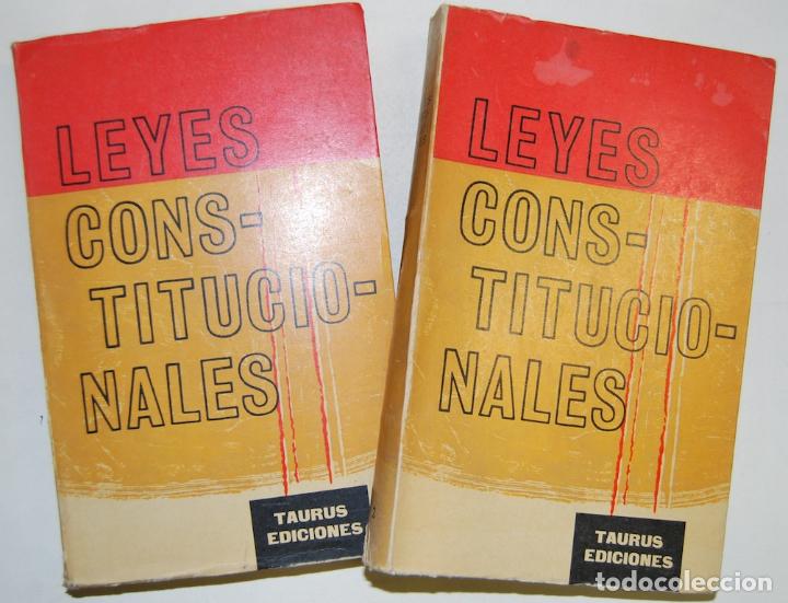 Libros: LEYES CONSTITUCIONALES - Foto 1
