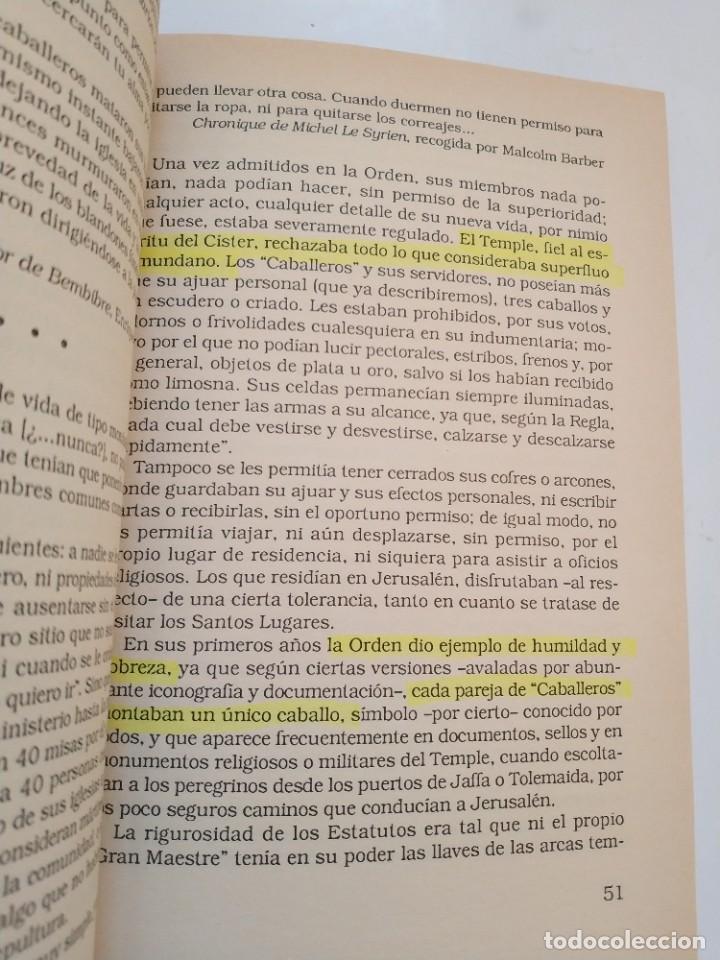 Libros: LA HISTORIA DE LOS TEMPLARIOS.- MARTIN WALKER - Foto 2