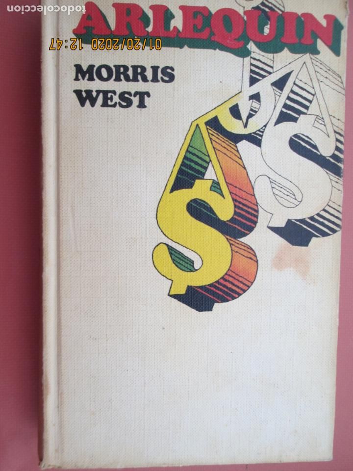 Libros: ARLEQU&Iacute;N - MORRIS WEST - CIRCULO DE LECTORES 1975. - Foto 1
